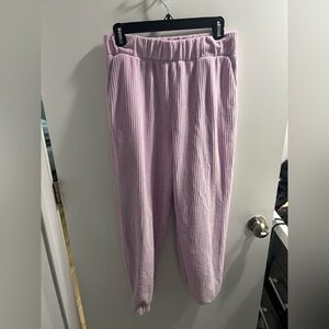 a new day Lavender Ribbed Trousers